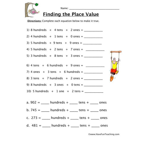 Place Value Worksheet 5