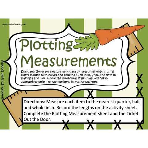 Plotting Measurements Game