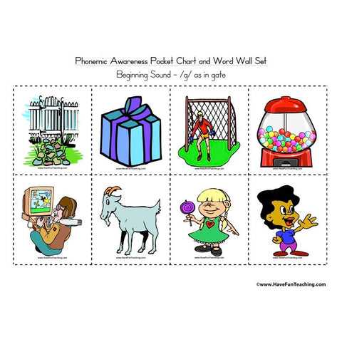 Printable Word Wall G Worksheet