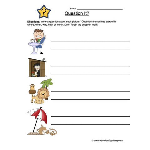Questions Worksheet 3