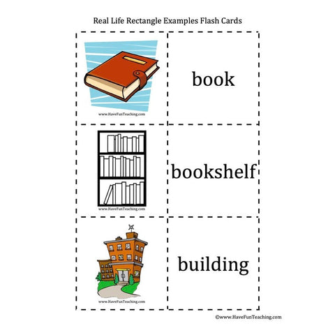 Rectangle Flash Cards