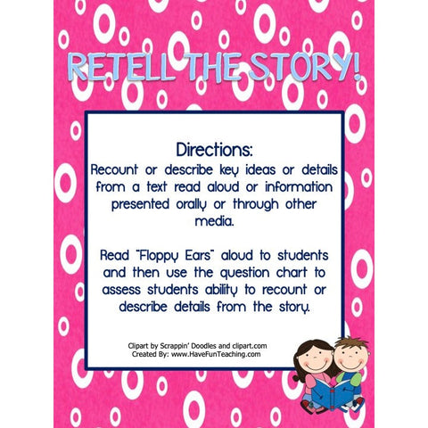 Retell the Story Game