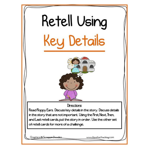 Retell Using Key Details Game