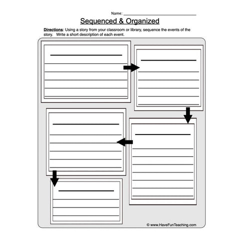 Sequence Worksheet 4