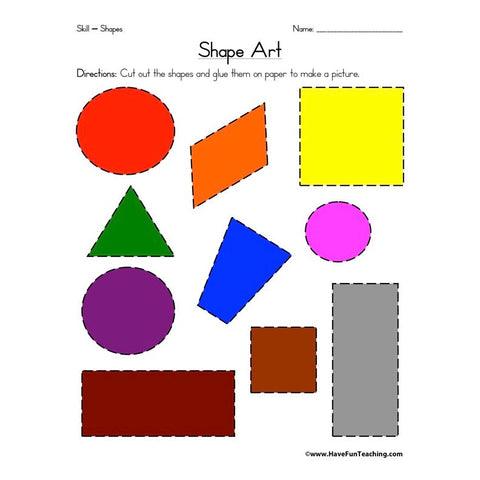 Shapes Worksheet 5