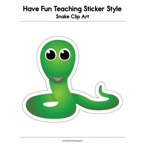 Snake Clip Art Worksheet