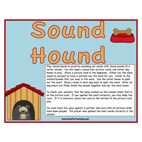 Sounding Out Words Game