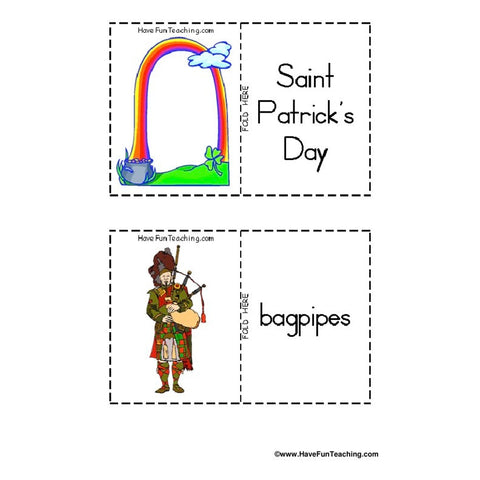 St Patricks Day Flash Cards