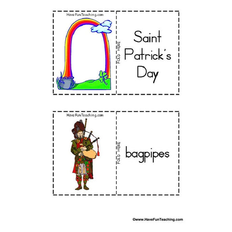 St Patricks Day Flash Cards 2
