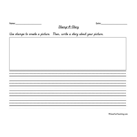 Stamp a Story Worksheet 2