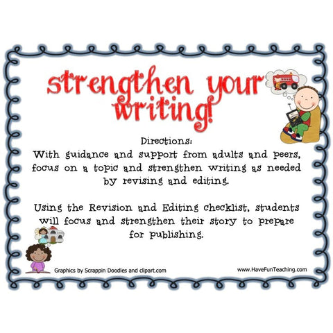 Strengthen Your Writing Game