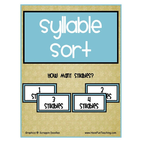 How Mgt Syllables? Game