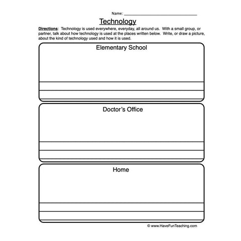 Technology Worksheet