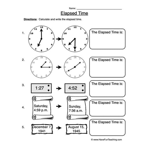 Telling Time Worksheet 3