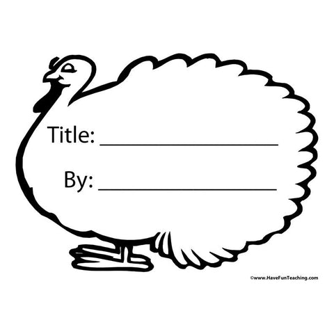 Thanksgiving Shape Book Worksheet