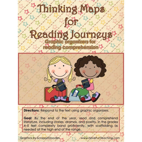 Thinking Maps for Reading Journeys Reading Comprehension Game