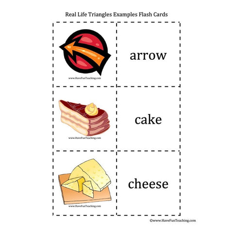 Triangle Flash Cards
