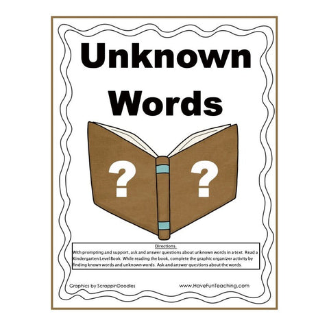 Unknown Words Game