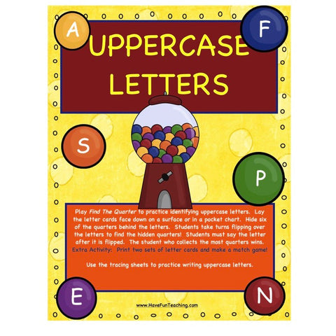Uppercase Letters Game