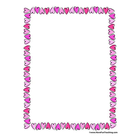Valentines Day Paper 05 Worksheet