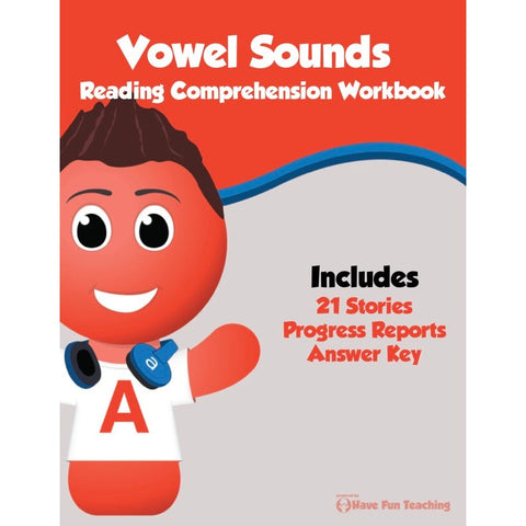 Vowel Sounds Reading Comprehension Workbook
