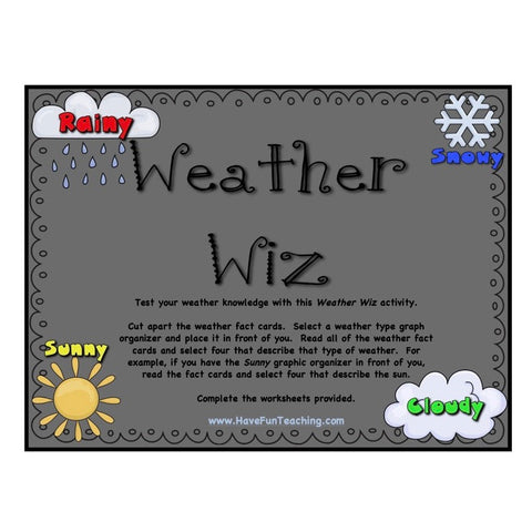 Weather Wiz Game