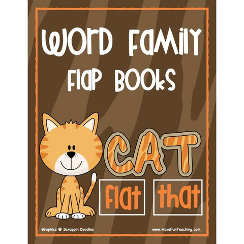 Word Family Books Game