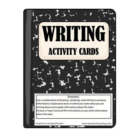 Writing Cards Game