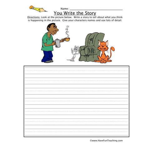 You Write the Story Worksheet 5