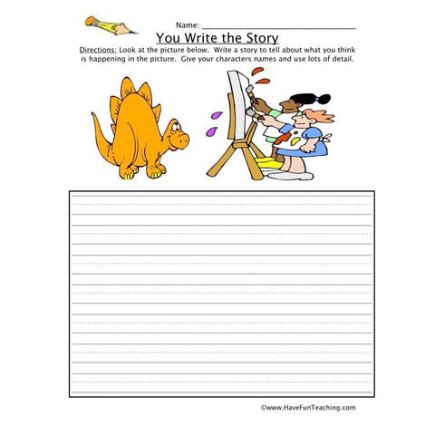 You Write the Story Worksheet 7